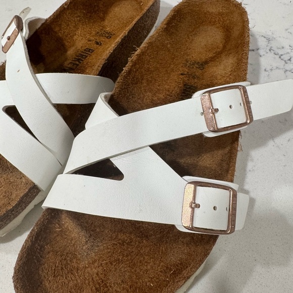 Birkenstock White Sandals - Picture 3 of 5